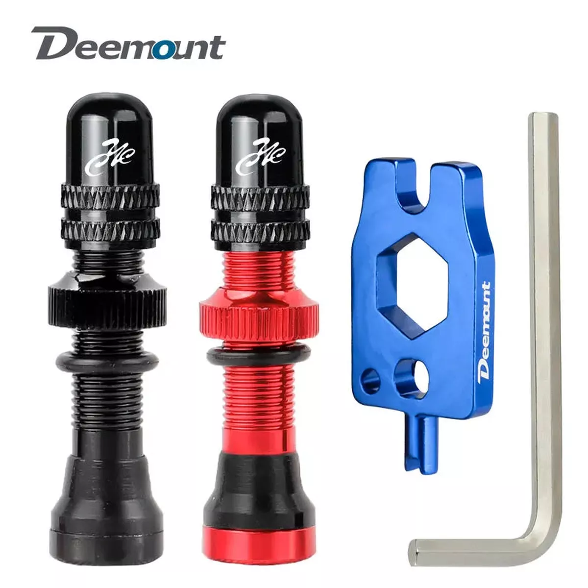 deemount-2pcs-schrader-v-valves-mtb-road-bike-tubeless-rims Deemount 2PCS Schrader A/V Valves for MTB & Road Bike Tubeless Rims